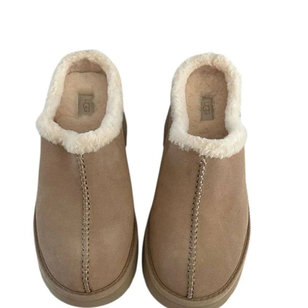 UGG NEW HEIGHTS COZY CLOG DRIFTWOOD SHOES - WOMEN'S 12, NWOT